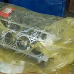 ZERUST Axxanol 750 envasado en película VCI, listo para su almacenamiento con protección anticorrosiva.