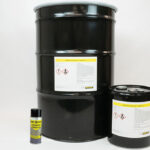lata de aerosol, balde y barril de Axxanol