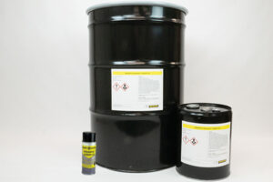 lata de aerosol, balde y barril de Axxanol