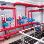 Pruebas hidrostáticas en sala de calderas con ZERUST® Axxatec™ HST-20L