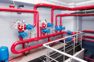 Pruebas hidrostáticas en sala de calderas con ZERUST® Axxatec™ HST-20L