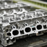 Motor recubierto con ZERUST Axxanol 758 Aceite VCI en una línea de producción.