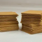 Pila de chips VCI de 2 pulgadas para mayor protección durante el almacenamiento y el envío.