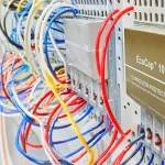 Recyclable VCI Emitter installed inside an electrical control cabinet