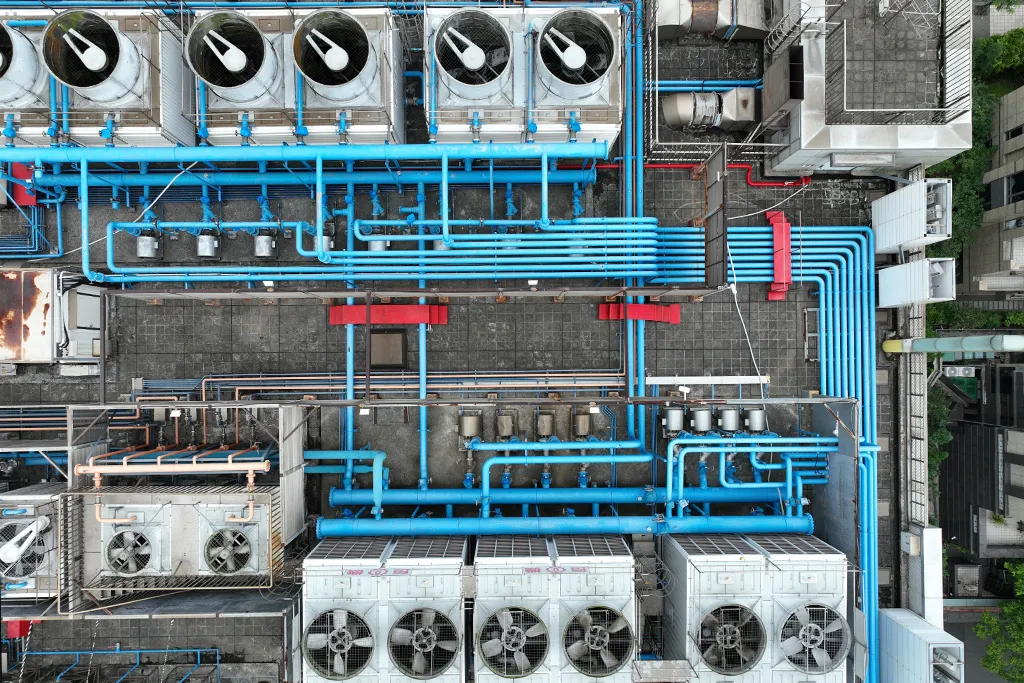 Cooling system for AI data center