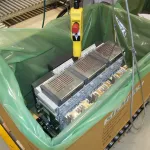 Componente electrónico empaquetado para protección contra la corrosión en centros de datos